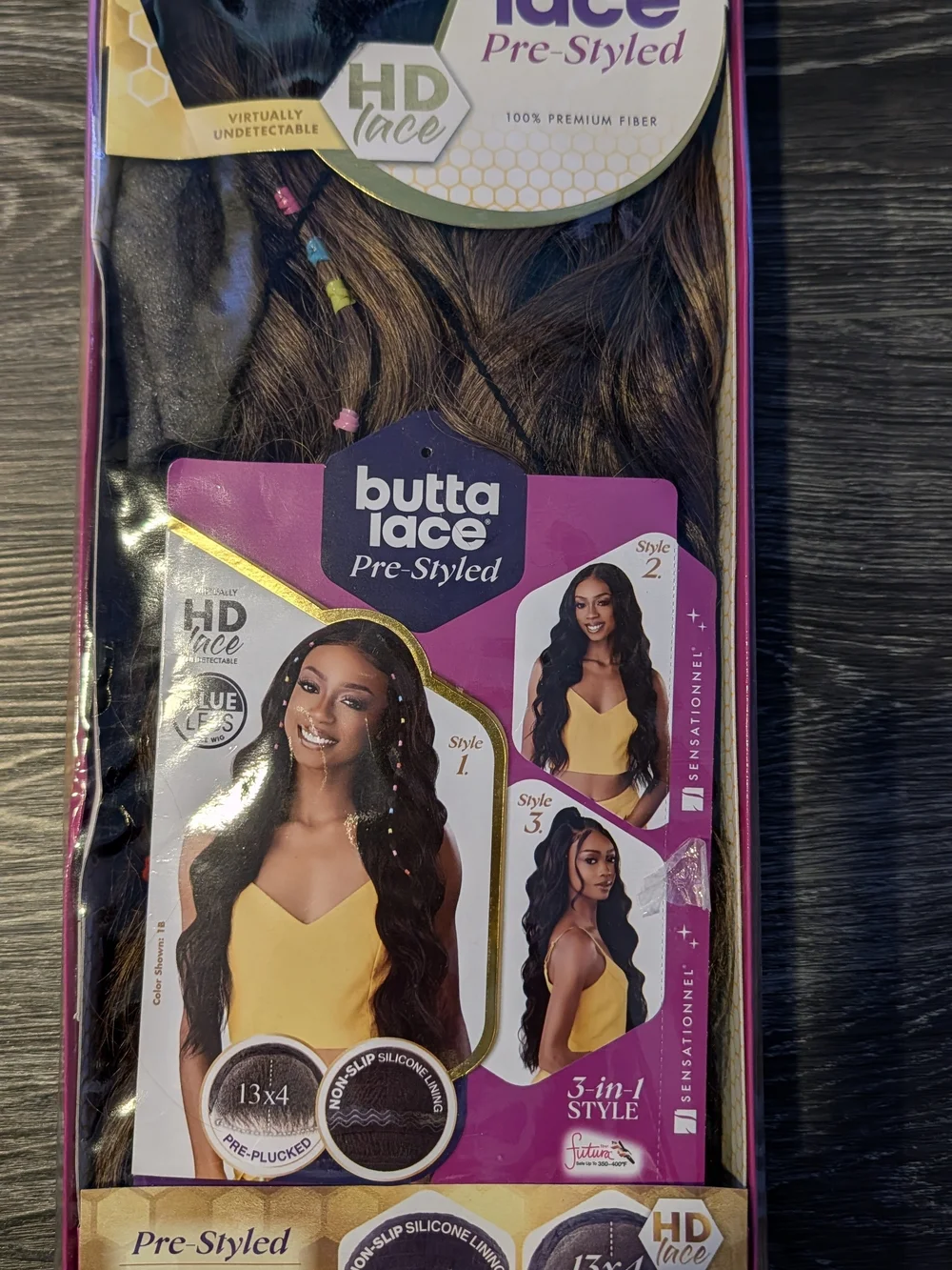 Sensationnel Butta Lace Pre-Styled Glueless 13x4 HD Lace Front Wig - BUTTA